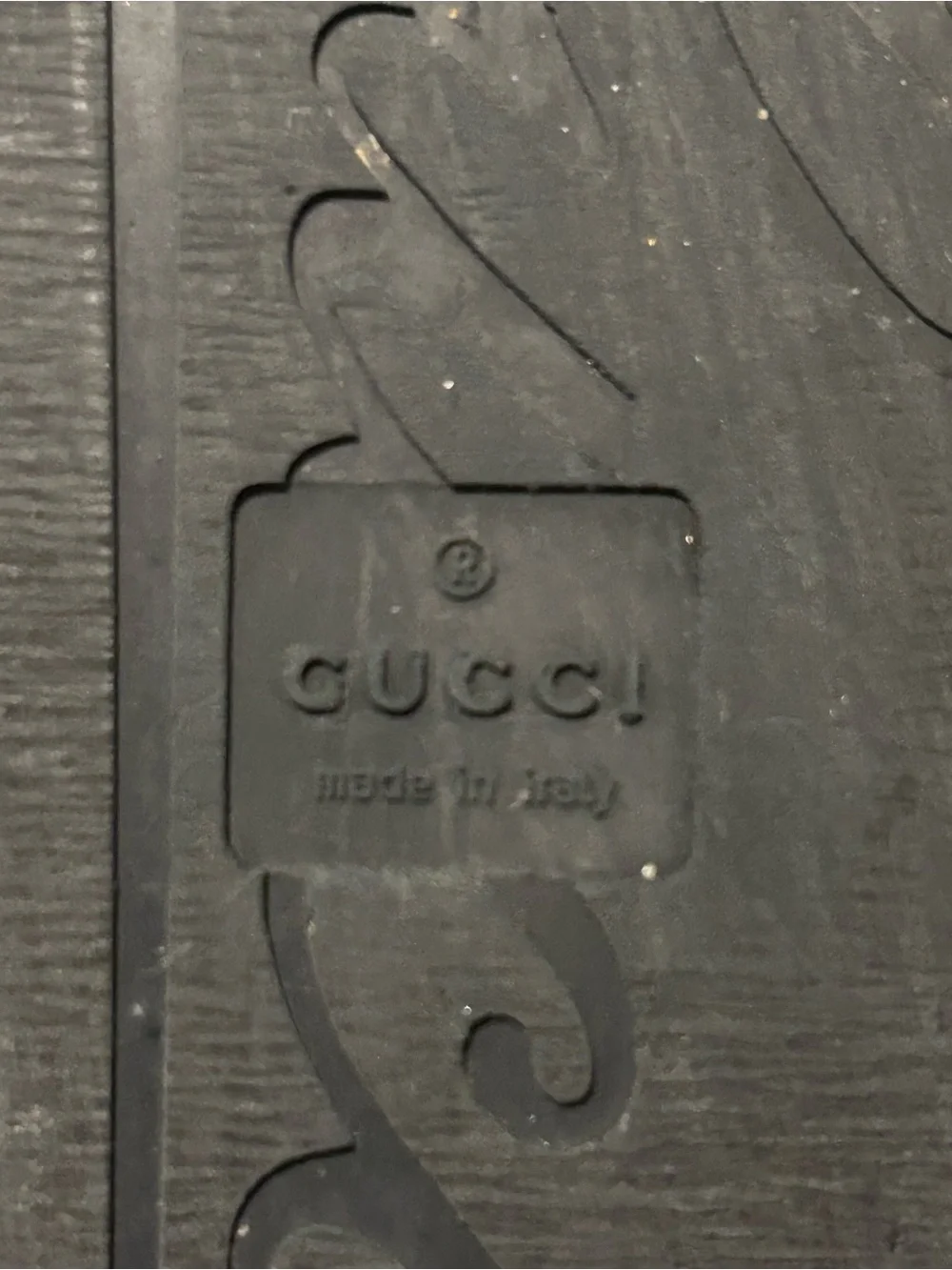 Gucci Men’s Black & Gray GG Canvas Low-Top Sneakers